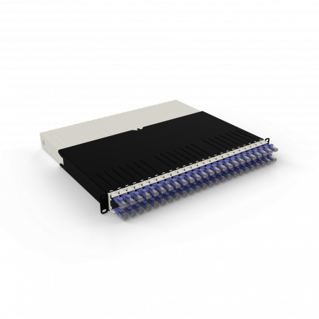 Caseta preconfigurata pentru rack patchbox.one / 8RU / Cat.6a [1]