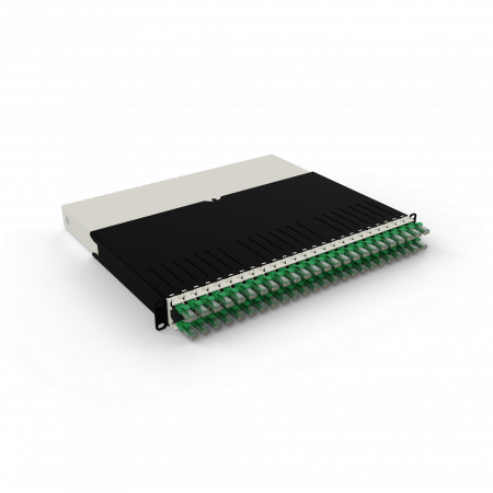 Caseta preconfigurata pentru rack patchbox.one / 8RU / Cat.6a [6]