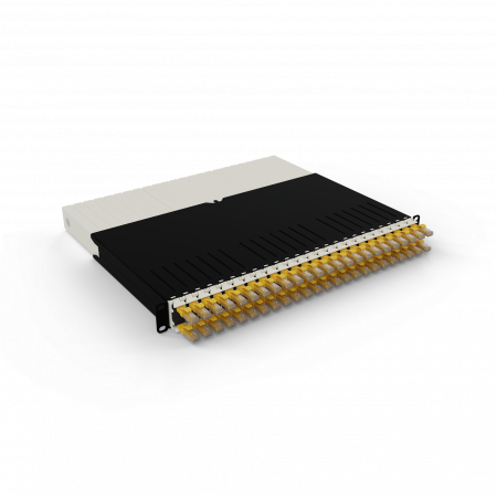 Caseta preconfigurata pentru rack patchbox.one / 8RU / Cat.6a [3]