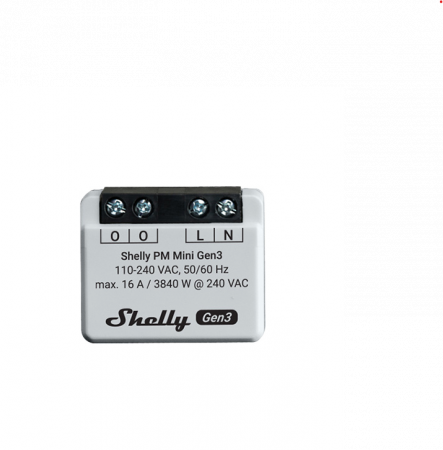 Contor de energie Shelly Plus PM mini GEN3, 16A [1]