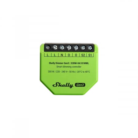 Relee smart - Shelly Dimmer 3