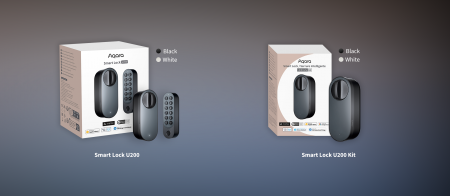 Încuietoare / Yală inteligentă Aqara U200 lite, neagră, Apple HomeKit [2]