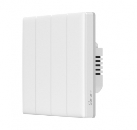 New products - Smart switch Sonoff T5-4C-86 WiFi with Full Touch (4 channels), LED light 5A/1200W
