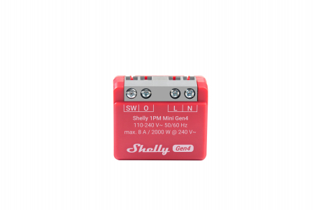 Smart relays - ShellyMini1PMGEN4