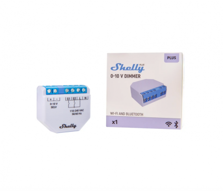 Relee smart - Releu inteligent Shelly Plus 0-10V Dimmer