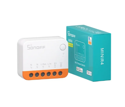 Relee smart - Releu Smart Wifi Sonoff MINIR4, 10A, 1 canal