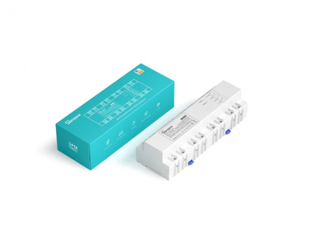 Releu suplimentar Sonoff SPM-4Relay pentru Sonoff SPMAIN, 4 relee, 20 A, 2.4 GHz [1]