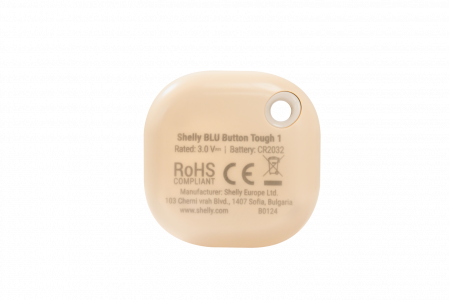 Shelly BLU Button TOUGH 1 Mocha, Bluetooth [2]