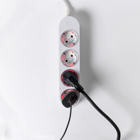 Shelly Power Strip 4 Gen4 White – Prelungitor smart 4 prize [2]