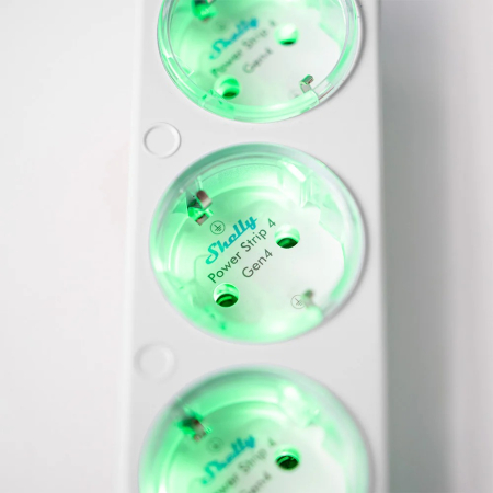 Shelly Power Strip 4 Gen4 White – Prelungitor smart 4 prize [1]