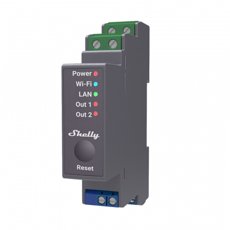 Relee smart - Shelly-Pro-2