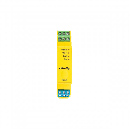 Relee smart - Shelly Pro RGBWW PM  controler inteligent pentru benzi LED 12/24V (LAN, WiFi, Bluetooth), integrare Home Assistant