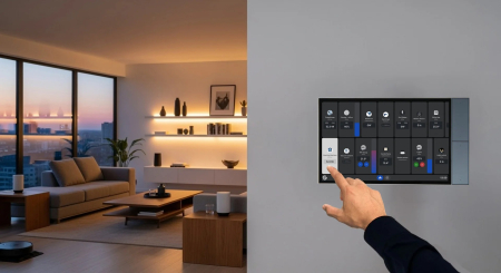 Shelly Wall Display XL Silver – Panou tactil smart 10.1” [8]