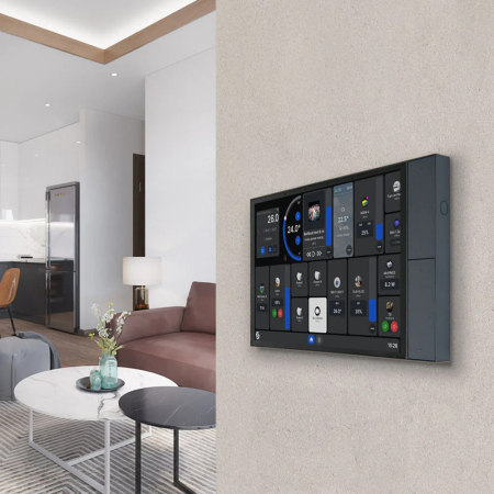 Shelly Wall Display XL Silver – Panou tactil smart 10.1” [7]