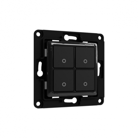 Întrerupătoare fizice - shelly-wall-switch-4-negru