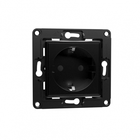 Prize Smart - Priza Shelly Wall Socket - negru