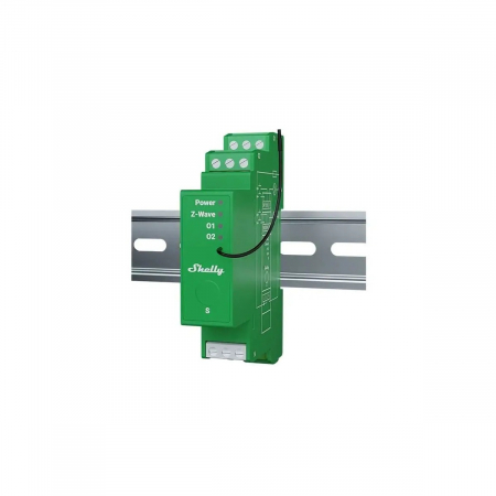 Accesorii - Shelly Wave Pro Dimmer 2PM – modul de reglare a intensității luminii cu 2 ieșiri (Z-Wave)