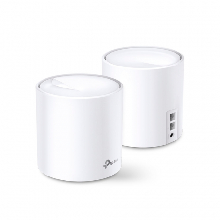 Sisteme Mesh - Pachet de 2 bucati - Unitate Mesh TP-Link Deco X20 Wi-Fi 6 AX1800