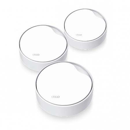 Sisteme Mesh - Pachet de 2 bucati - Unitate Mesh TP-Link Deco X50-PoE Wi-Fi 6 AX3000 cu Suport PoE