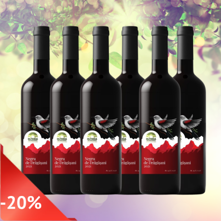 Wineshop - Negrini - Negru de Drăgășani (Ediție Oltenia de Sub Munte) - set de 6 sticle