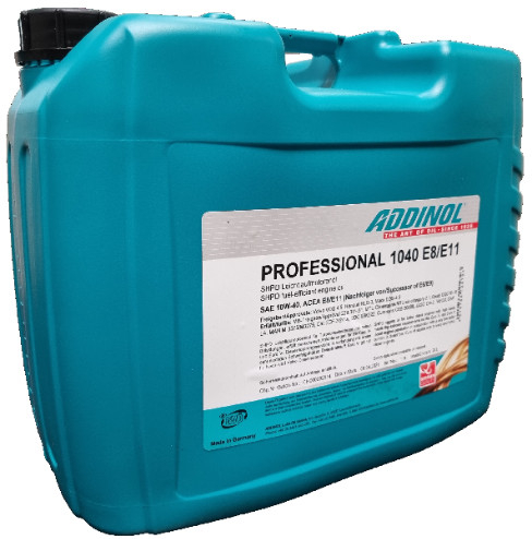 Addinol Professional 10W40 E8/E11, 20L [1]