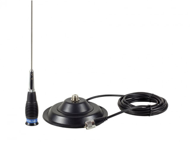 Antena CB ML145 lungime 145 cm si magnet inclus PNI 145/PL [4]