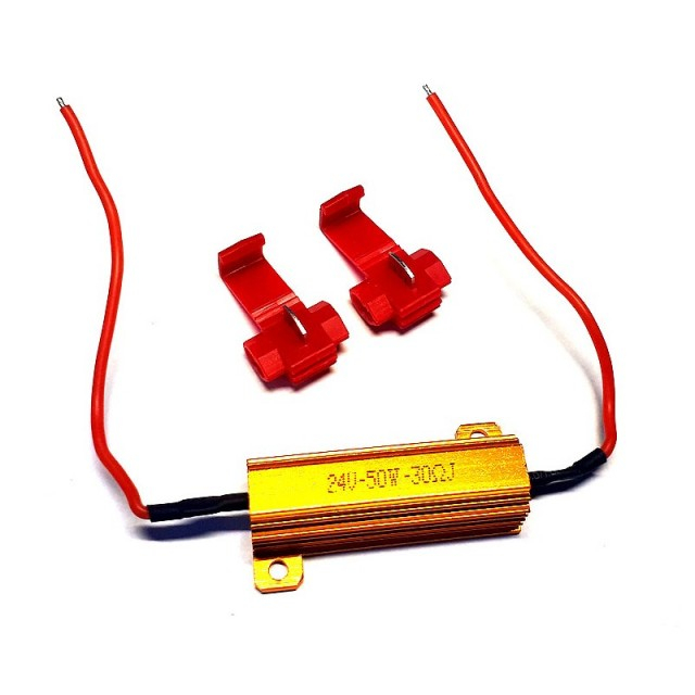 Anulator eroare LED-uri, rezistenta 24V 50W 30 Ohm [1]