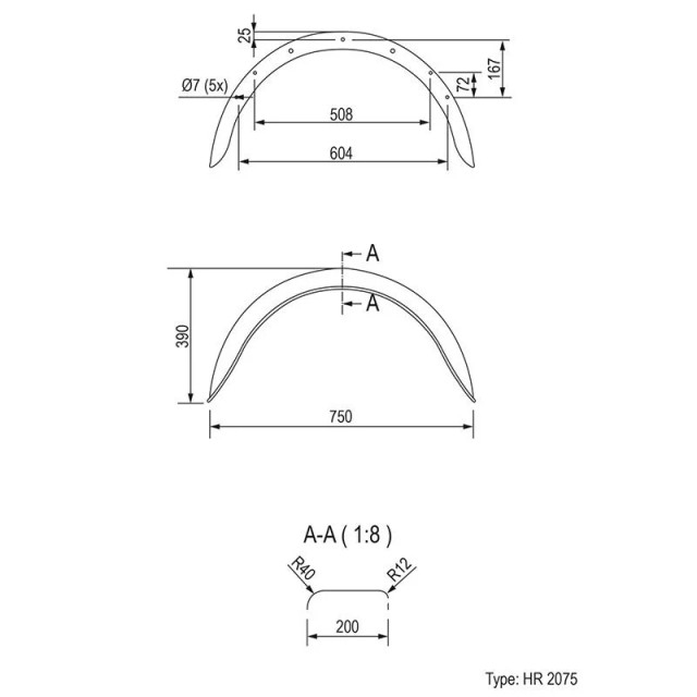 Aparatoare noroi metalica 750x390x200 [2]