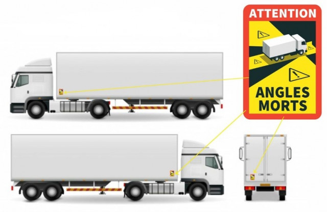 Autocolant "Angles morts" [2]