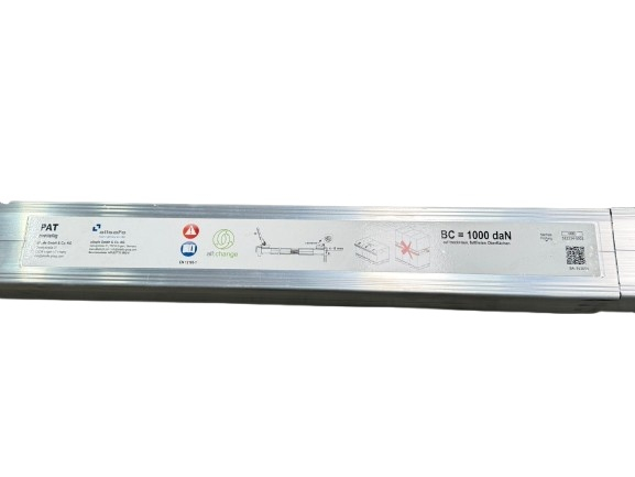 Bara fixare telescopica aluminiu 2400-2520 mm 1000daN [5]