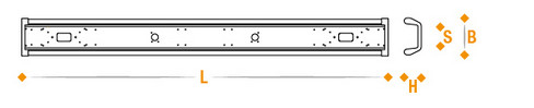 Bara metal cu capete de plastic 1800mm [4]