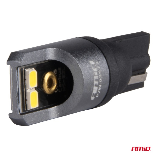 Becuri auto LED T10 12V/24V 4x2016 SMD 6000K Canbus [3]