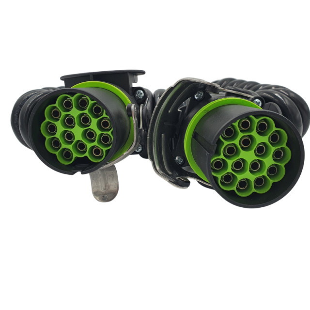 Cablu electric spiralat ADR 15 Pini 4m 24V QS6 [4]