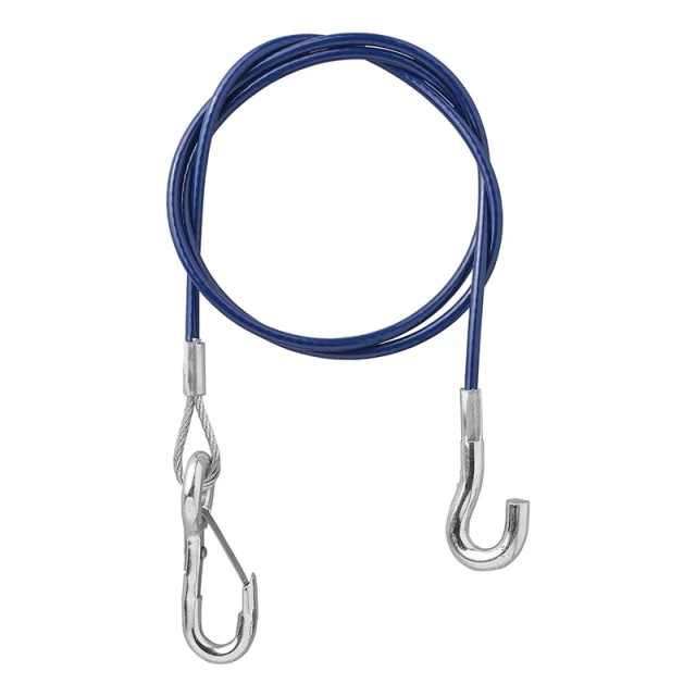 Cablu siguranta remorca 1 M cu carlig [4]
