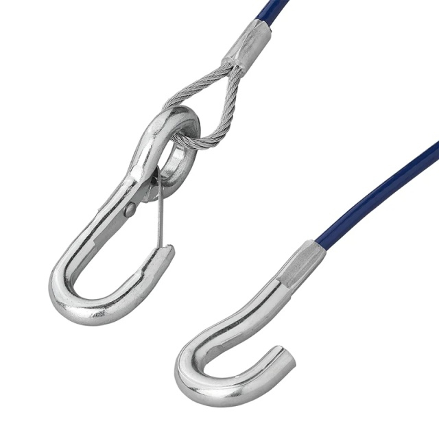 Cablu siguranta remorca 1 M cu carlig [3]