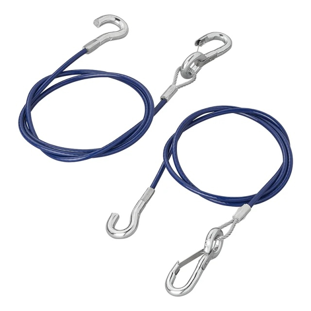 Cablu siguranta remorca 1 M cu carlig [2]