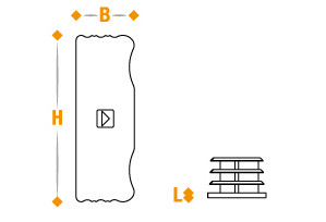 Capat terminal parabiciclist bara aluminiu [3]