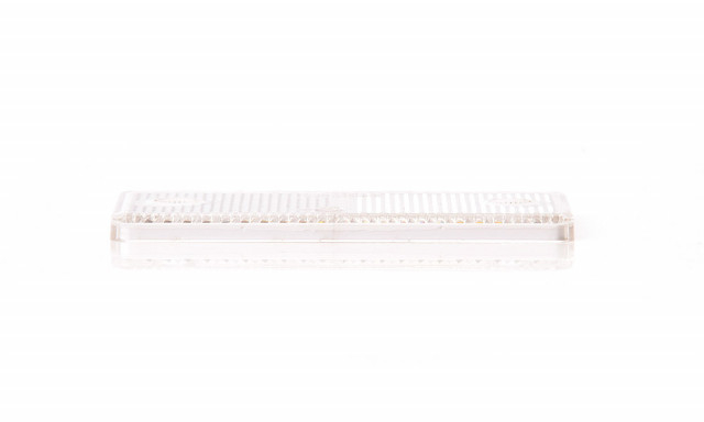 Catadioptru reflectorizant dreptunghiular alb 96x42 mm [3]