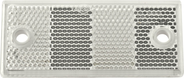 Catadioptru reflectorizant dreptunghiular alb [1]