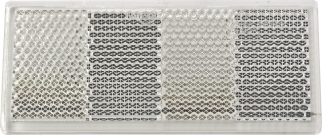 Catadioptru reflectorizant dreptunghiular alb [1]