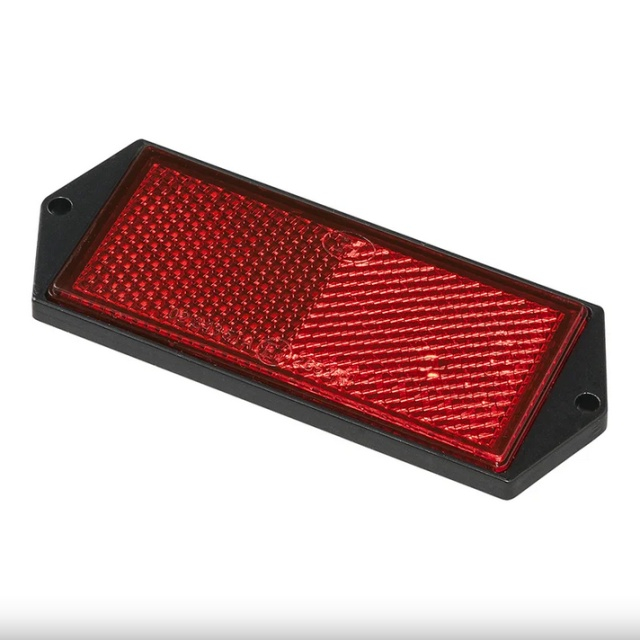 Catadioptru reflectorizant dreptunghiular rosu [2]