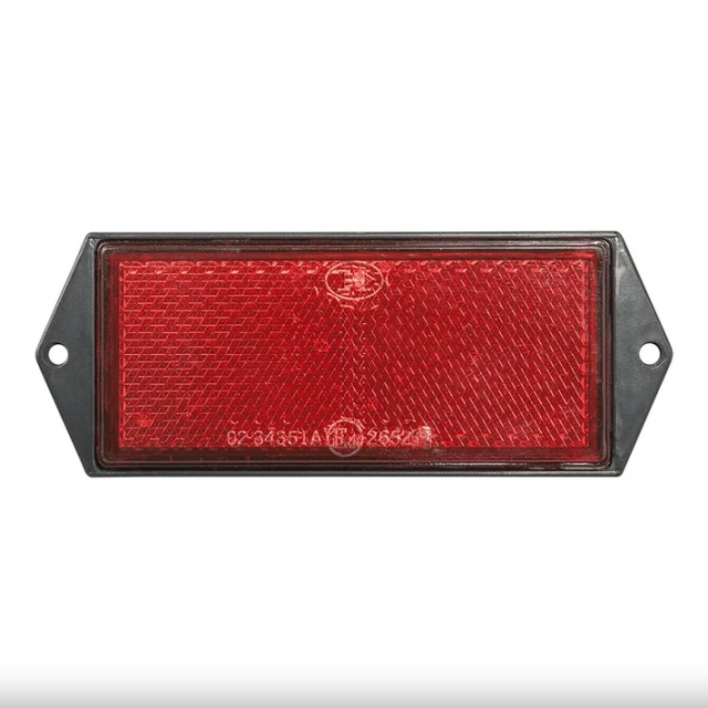 Catadioptru reflectorizant dreptunghiular rosu [4]