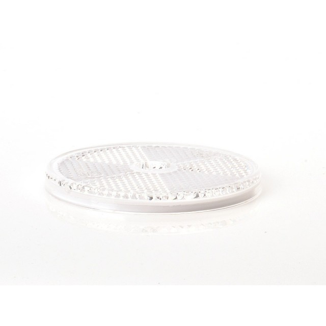 Catadioptru reflectorizant rotund alb [3]