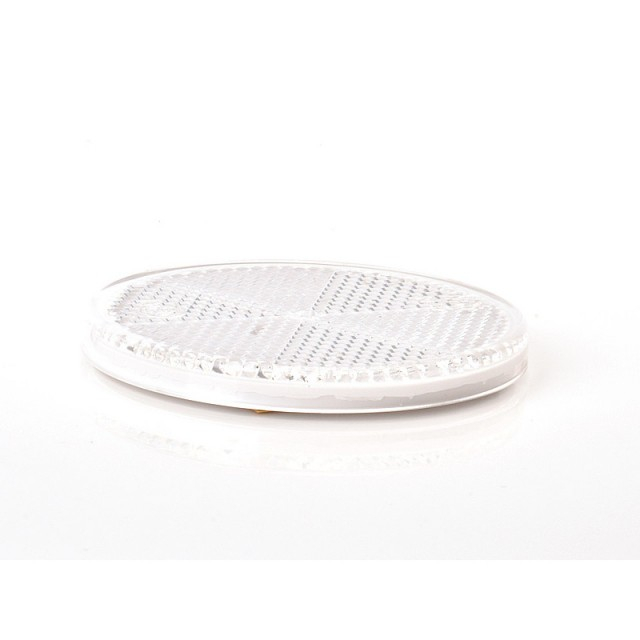 Catadioptru reflectorizant rotund alb fi 61 mm [2]