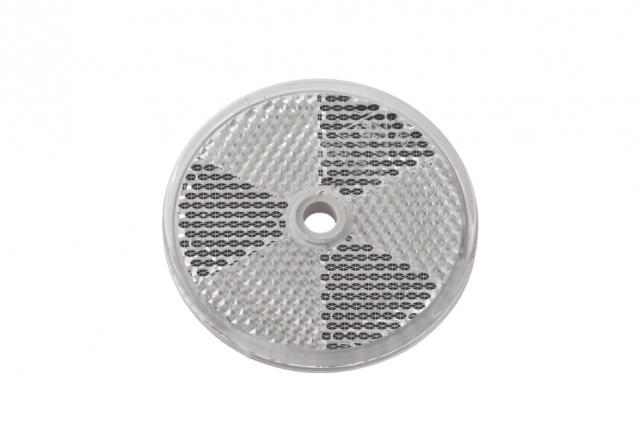 Catadioptru reflectorizant rotund alb fi60 [1]