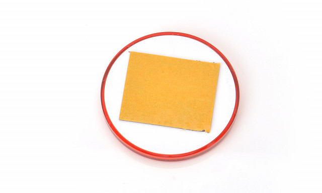 Catadioptru reflectorizant rotund rosu fi 61 mm [2]