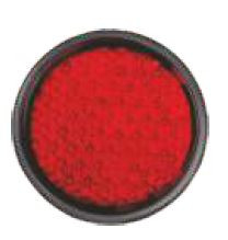 Catadioptru reflectorizant rotund rosu fi 61 mm [1]