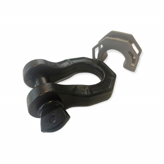 Cheie tachelaj omega cu bolt 5T, cu protectie cauciuc [2]
