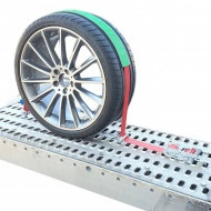 Chinga auto 2.8m - carlige rotative - banda 5 cm , certificate pentru GERMANIA [1]