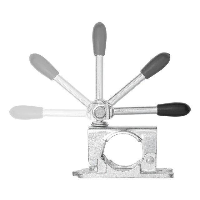 Clema de fixare pentru roata de manevra cu maner rabatabil 48mm [3]